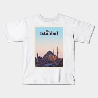 Visit Istanbul Kids T-Shirt